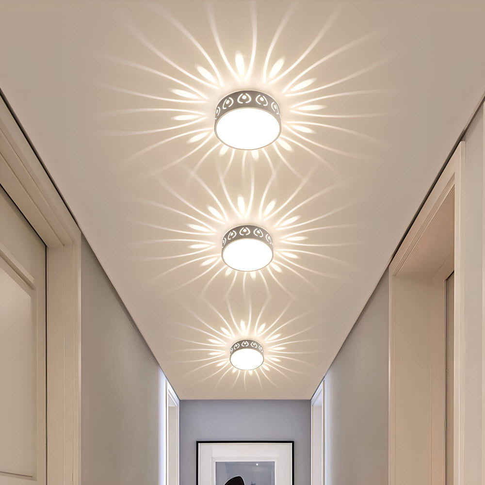 Sleek Round Flush Mount Ceiling Light | Energy-Efficient LED Fixture 2