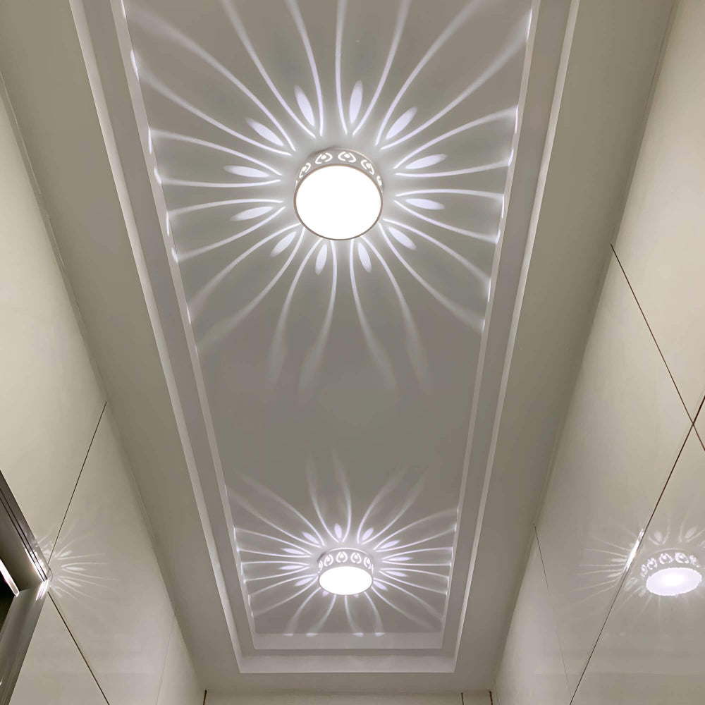 Sleek Round Flush Mount Ceiling Light | Energy-Efficient LED Fixture 3