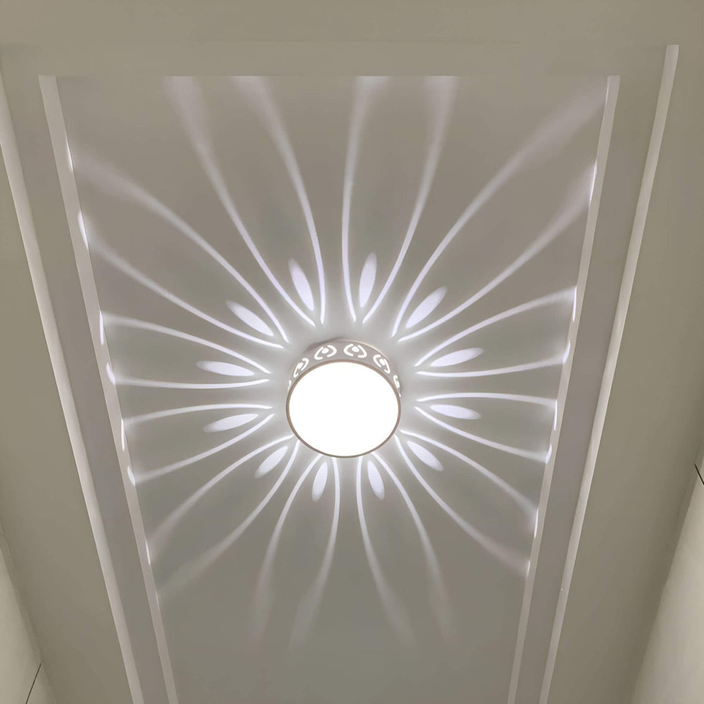 Sleek Round Flush Mount Ceiling Light | Energy-Efficient LED Fixture 4