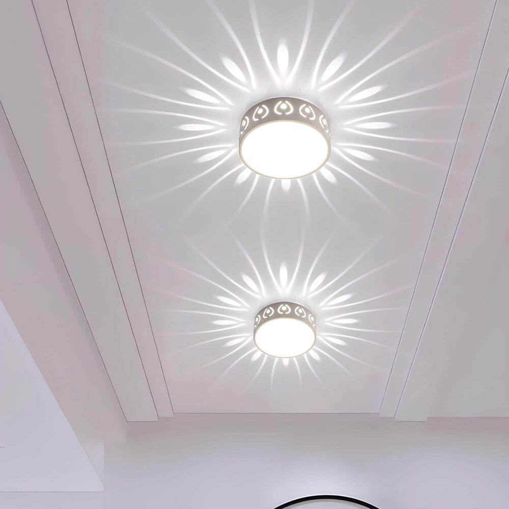 Sleek Round Flush Mount Ceiling Light | Energy-Efficient LED Fixture 5