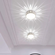 Sleek Round Flush Mount Ceiling Light | Energy-Efficient LED Fixture 5