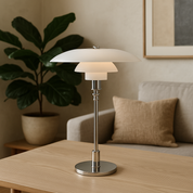 Sleek Scandinavian Table Lamp | LED Bedside or Desk Light 3