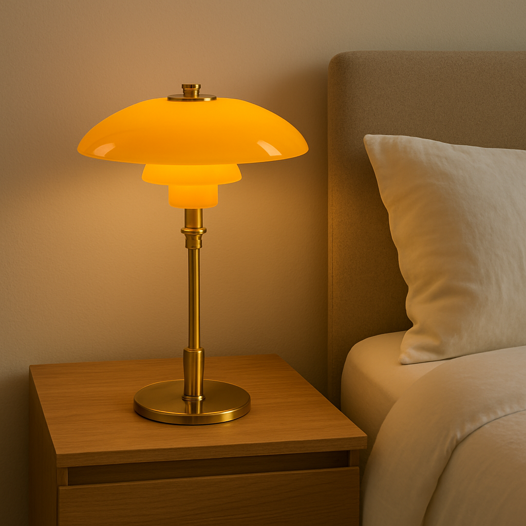Sleek Scandinavian Table Lamp | LED Bedside or Desk Light 7