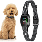 Small Dog Anti-Bark Collar Vibration Sound Training Features