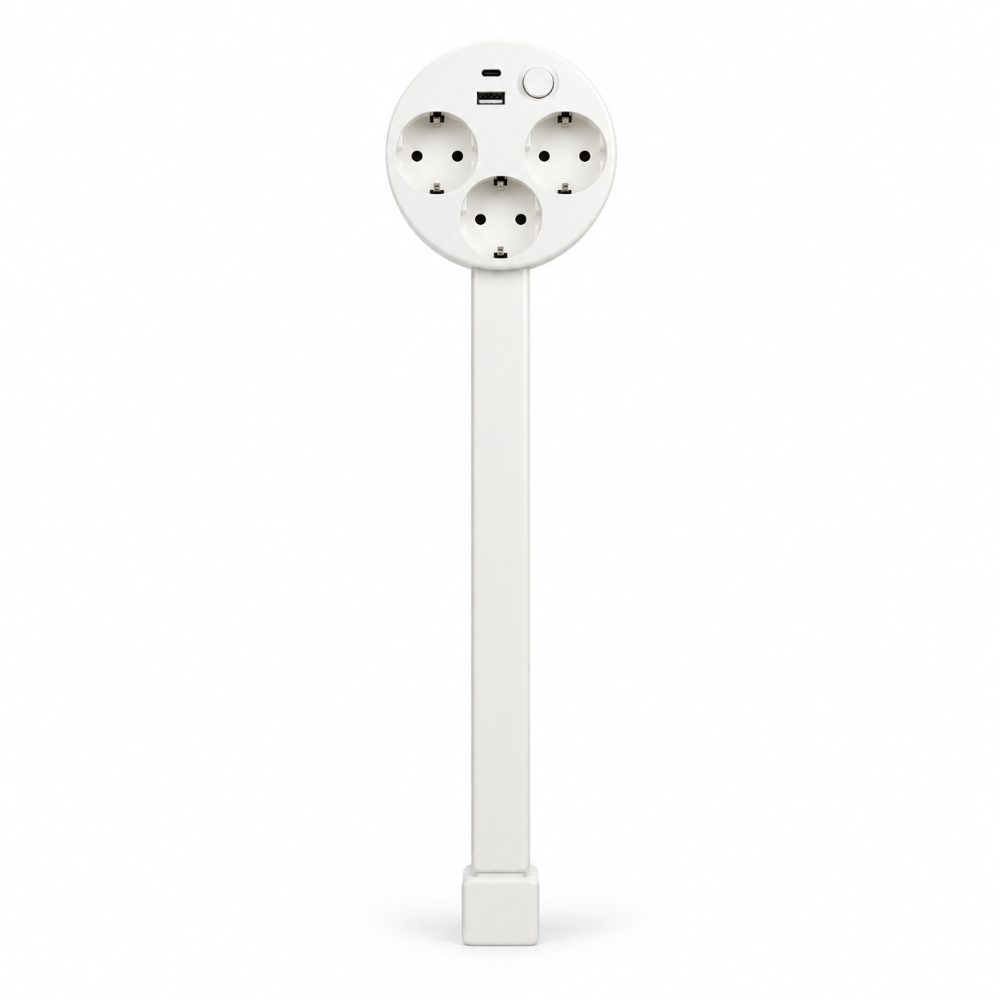Smart Power Strip Adjustable Length Modern Home Use