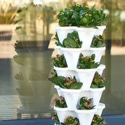 Space-Saving Stackable Plant Pots | Vertical Garden Planters 1