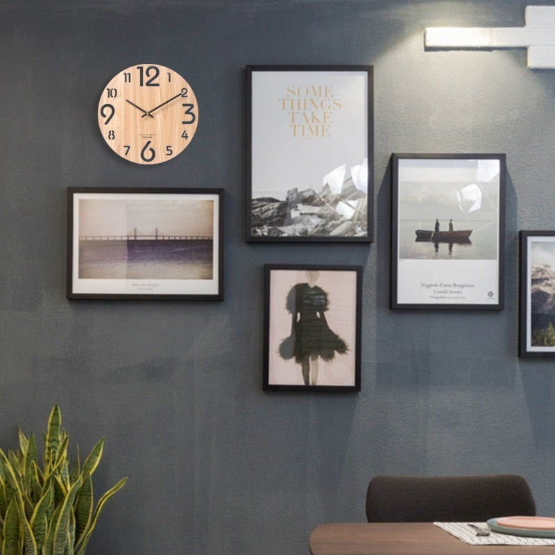 Stylish 3D Wall Clock | Modern Scandinavian Design & Silent Operation 1