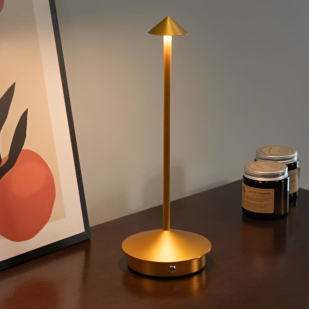 Stylish Dimmable Table Lamp | USB Rechargeable & Battery Operated 2