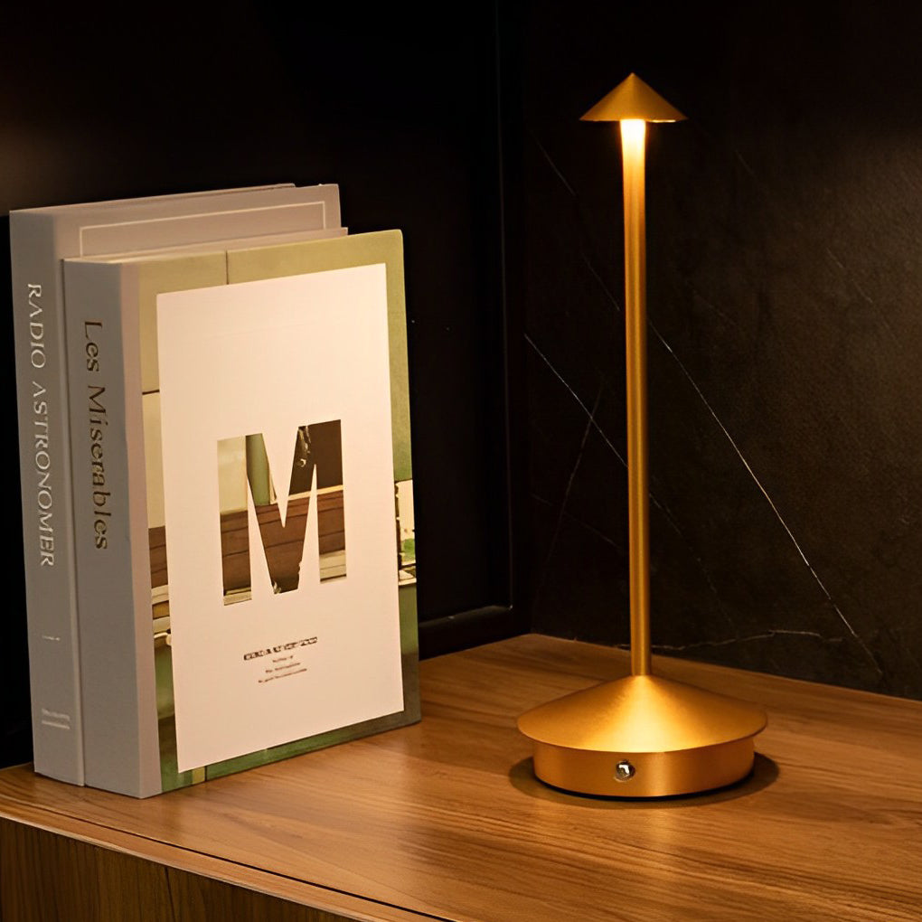 Stylish Dimmable Table Lamp | USB Rechargeable & Battery Operated 7