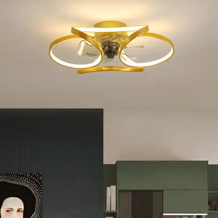 Stylish LED Ceiling Fan | Modern Design with Remote & Lights 3