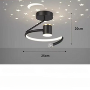 Stylish LED Ceiling Light | Starry Sky Effect & Dimmable 0