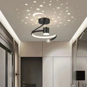 Stylish LED Ceiling Light | Starry Sky Effect & Dimmable 4