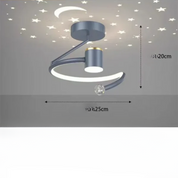Stylish LED Ceiling Light | Starry Sky Effect & Dimmable 5