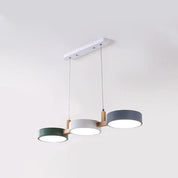 Stylish Nordic Flush Ceiling Light | Modern Iron & Wood Design 6