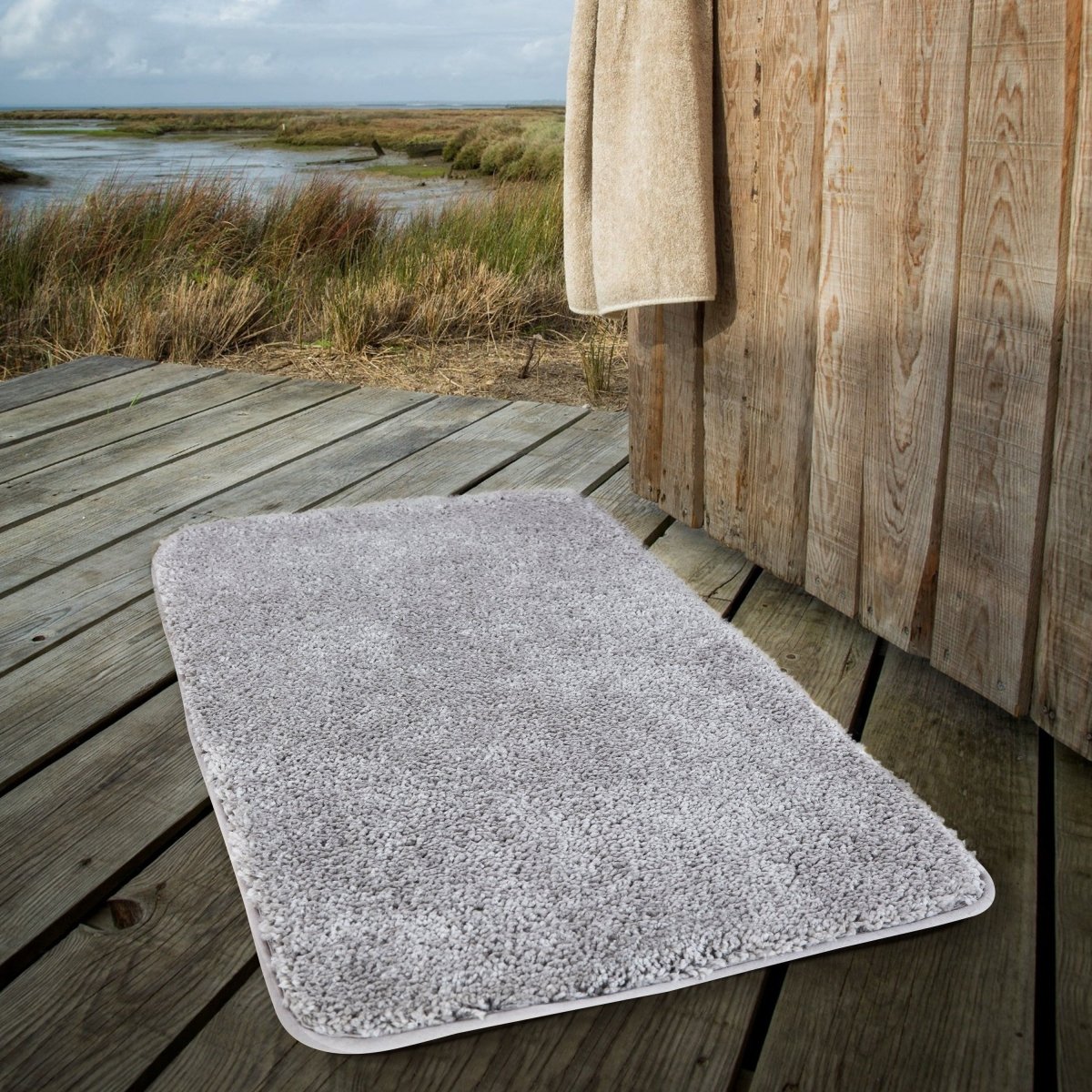 Super Absorbent Microfiber Bath Mat | Non Slip & Ultra Soft 19