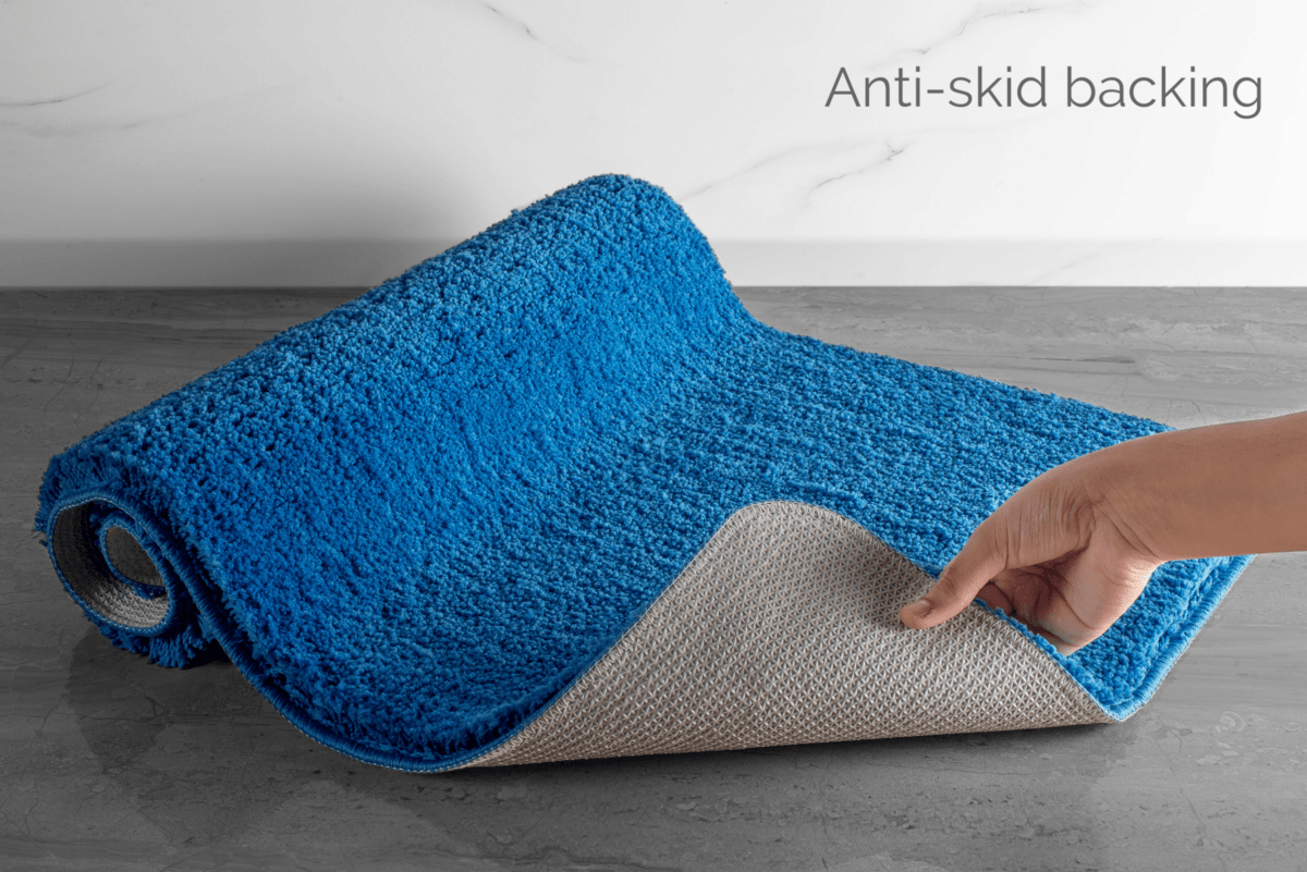 Super Absorbent Microfiber Bath Mat | Non Slip & Ultra Soft 2