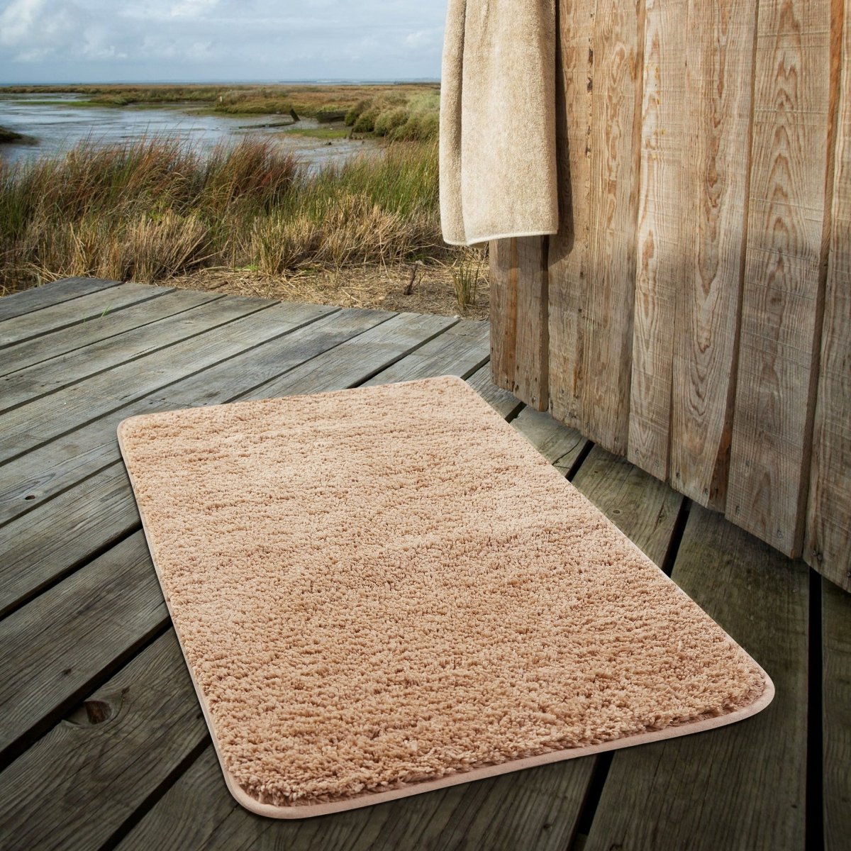 Super Absorbent Microfiber Bath Mat | Non Slip & Ultra Soft 24