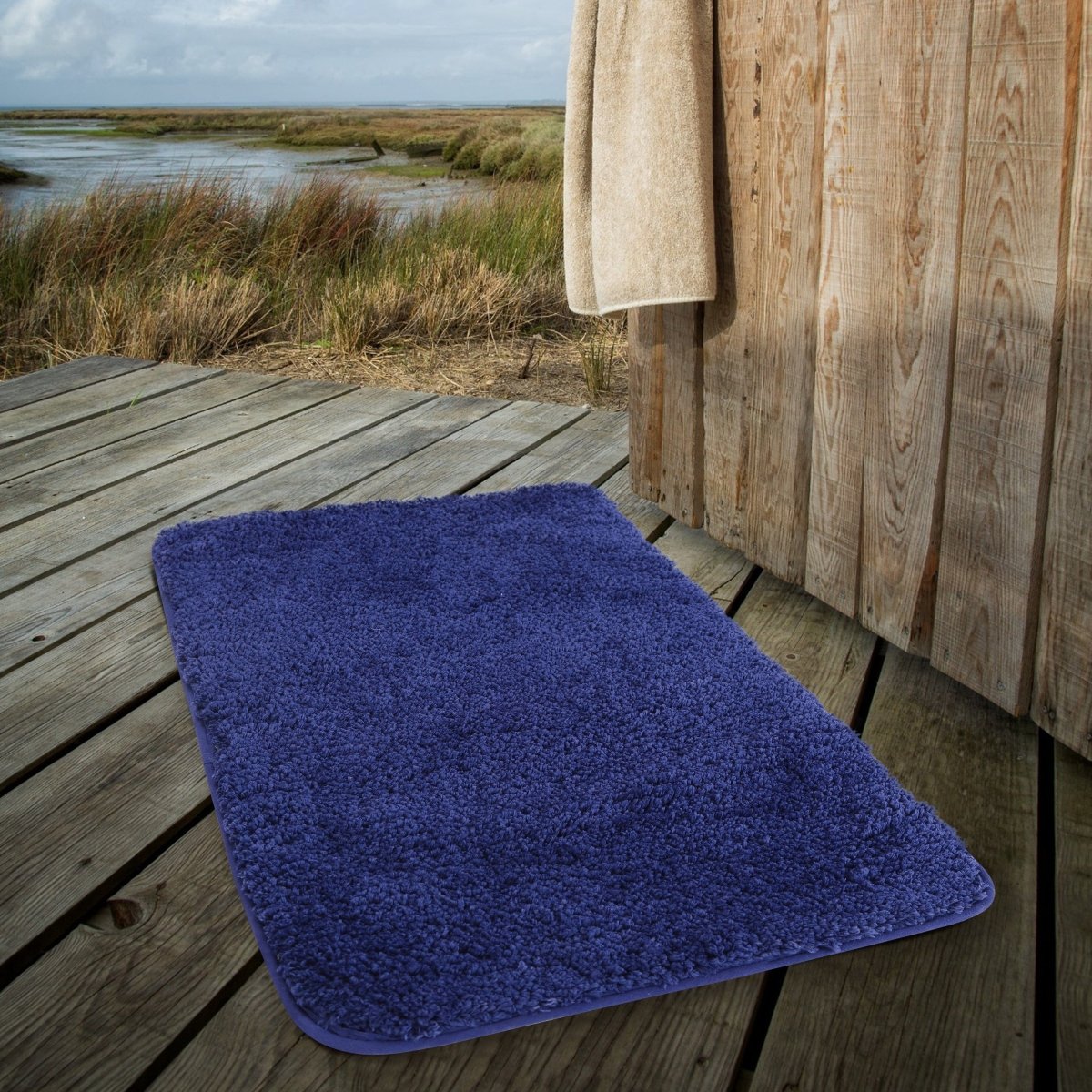 Super Absorbent Microfiber Bath Mat | Non Slip & Ultra Soft 9