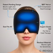 Dual Therapy Migraine Relief Cap | Hot & Cold Soothing