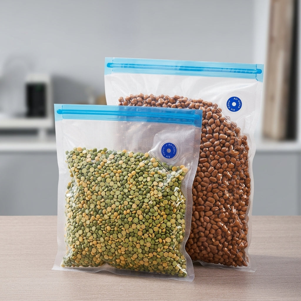 Vacuum Sealer Bags Reusable Food Storage Freezer Cooking Bags