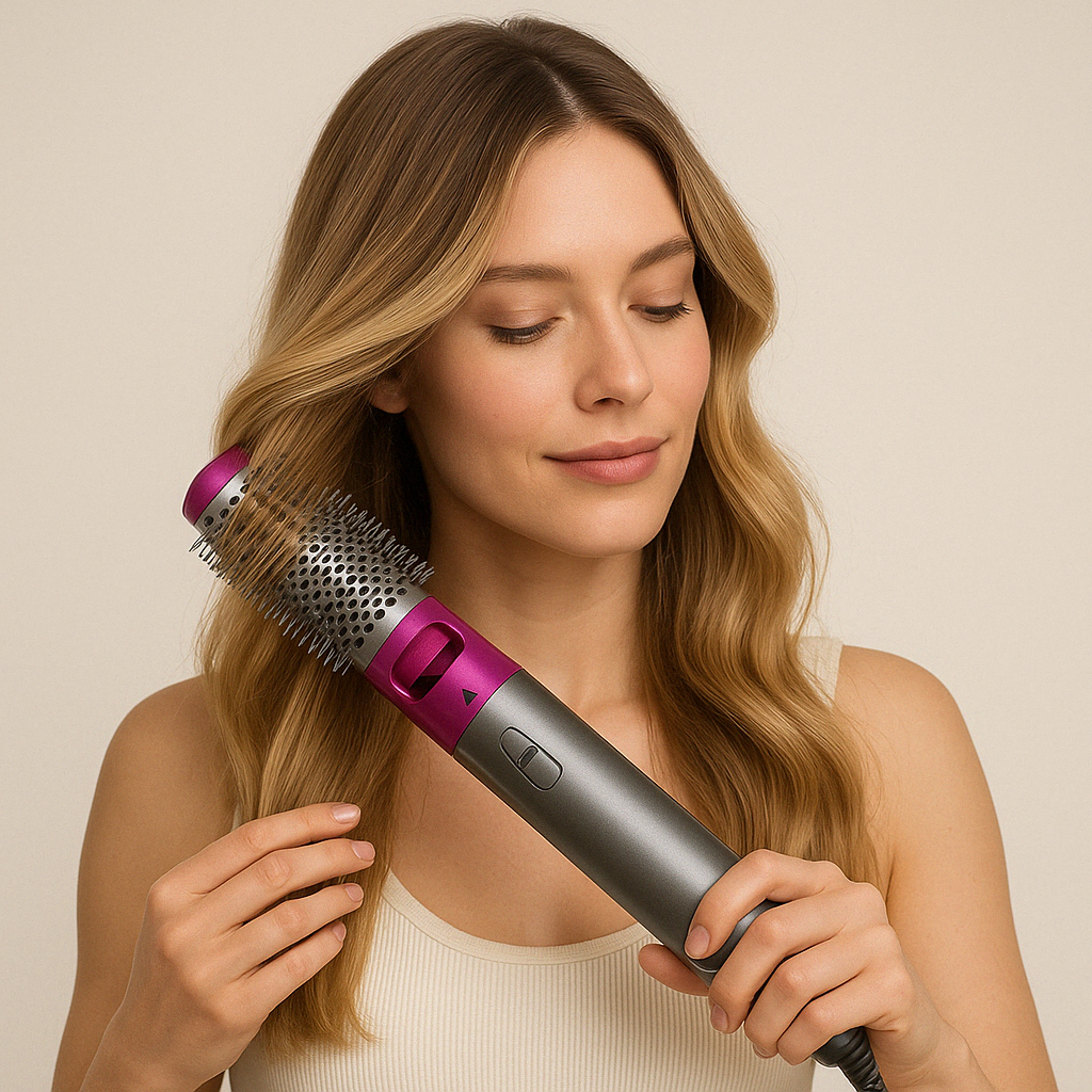 Versatile 5-in-1 Hair Styler | Curling, Drying & Straightening Tool 1