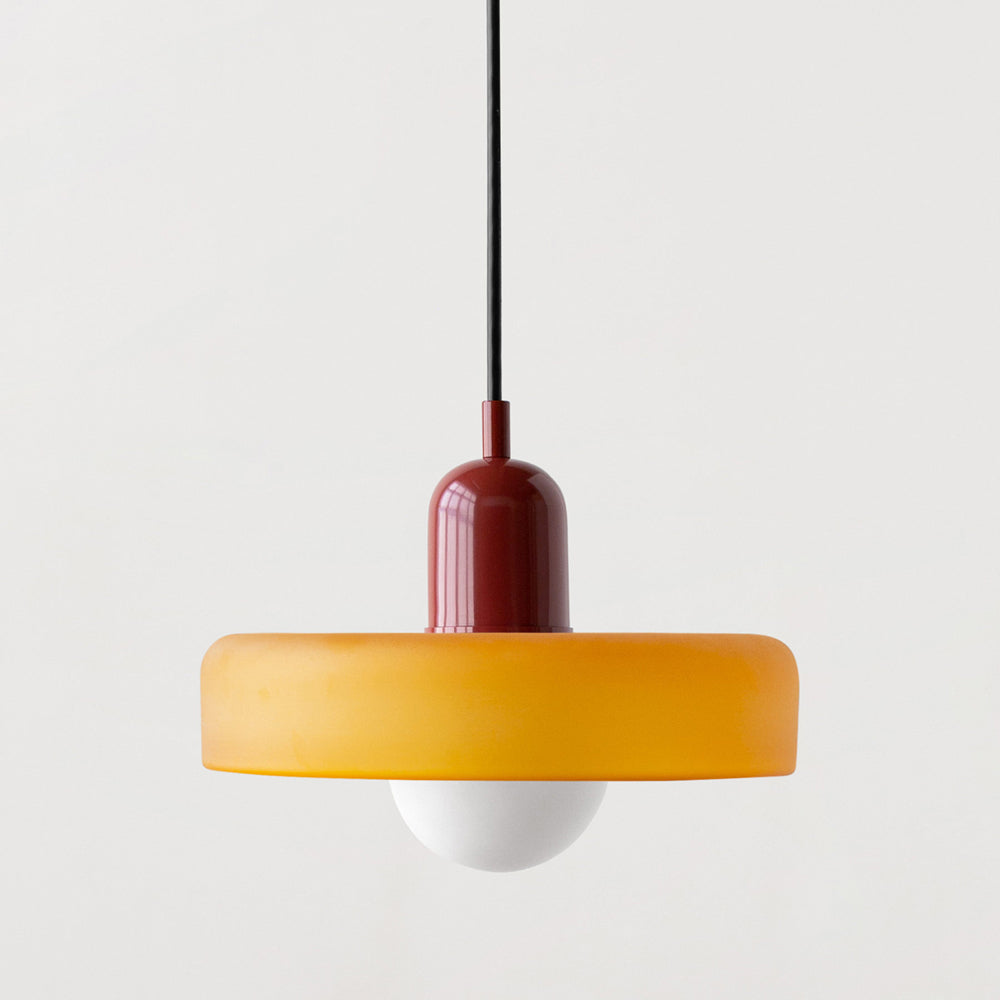 Vibrant Colored Glass Pendant Light | Modern Kitchen Pendant Lighting 12
