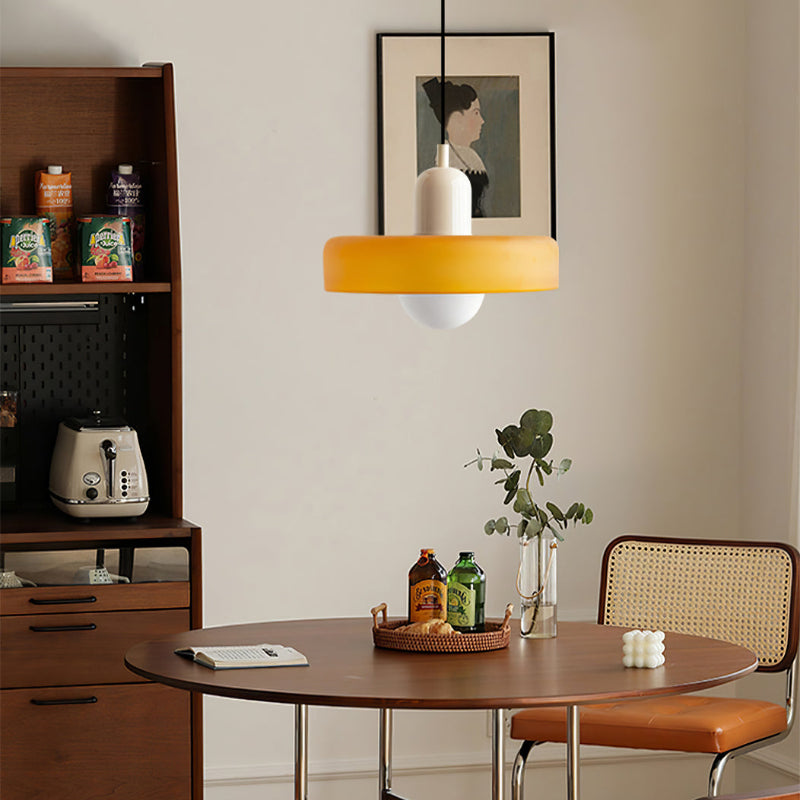 Vibrant Colored Glass Pendant Light | Modern Kitchen Pendant Lighting 19
