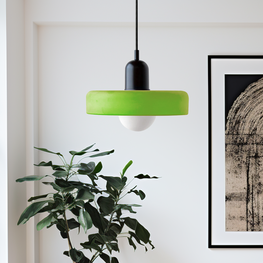 Vibrant Colored Glass Pendant Light | Modern Kitchen Pendant Lighting 2