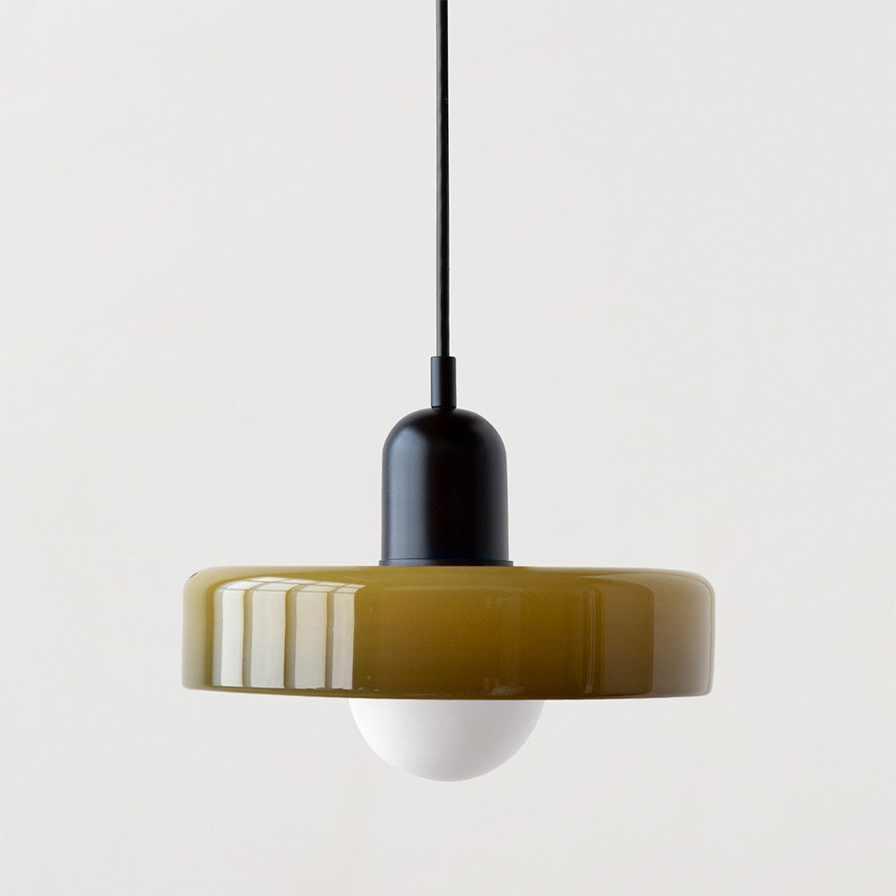 Vibrant Colored Glass Pendant Light | Modern Kitchen Pendant Lighting 25