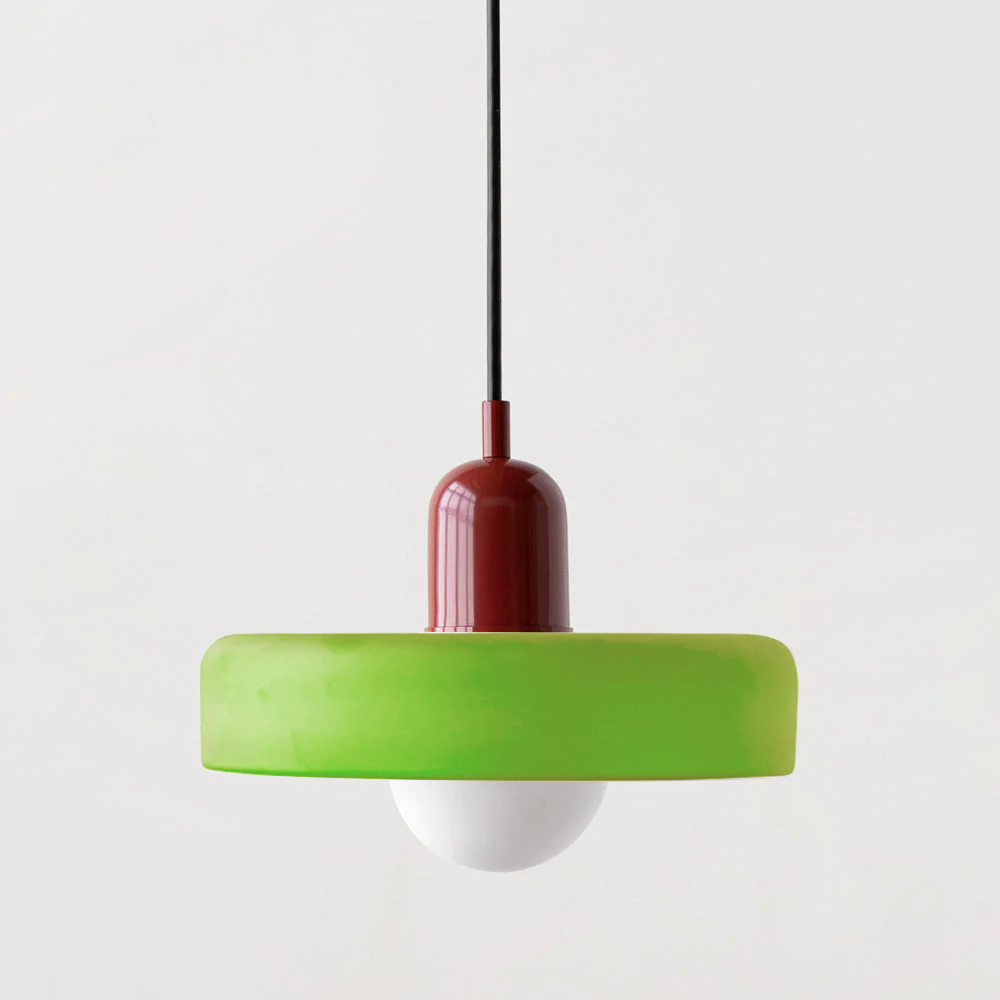 Vibrant Colored Glass Pendant Light | Modern Kitchen Pendant Lighting 29