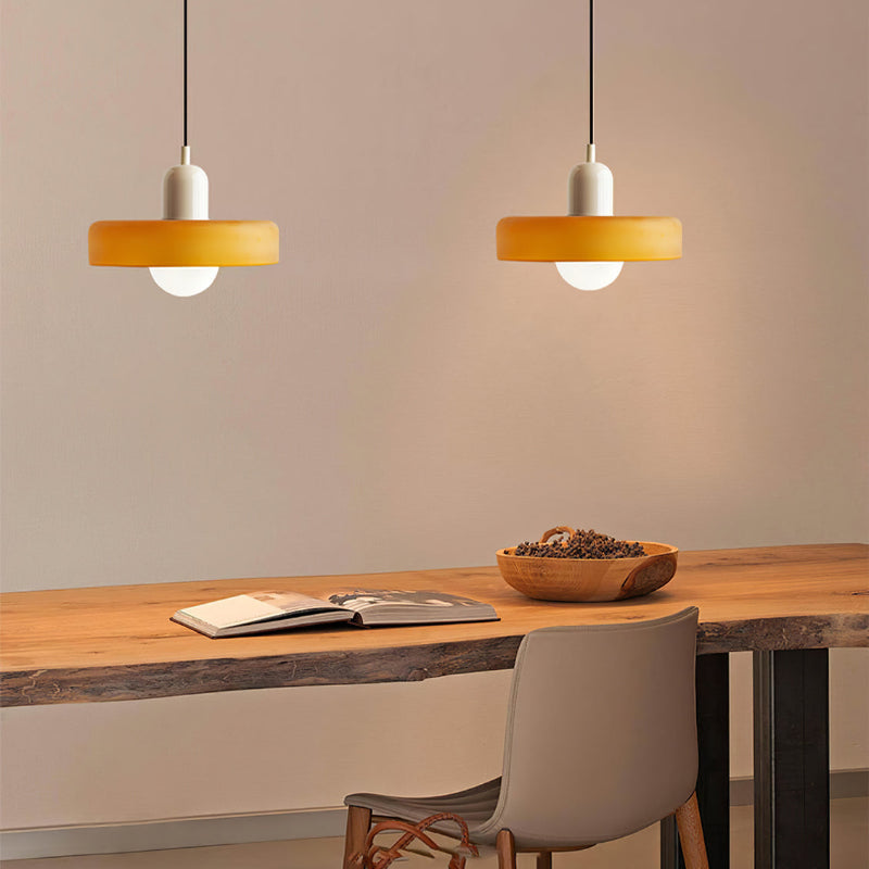 Vibrant Colored Glass Pendant Light | Modern Kitchen Pendant Lighting 6
