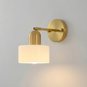 Vibrant Glass Wall Light | Bauhaus-Inspired Sconce Lamp 0