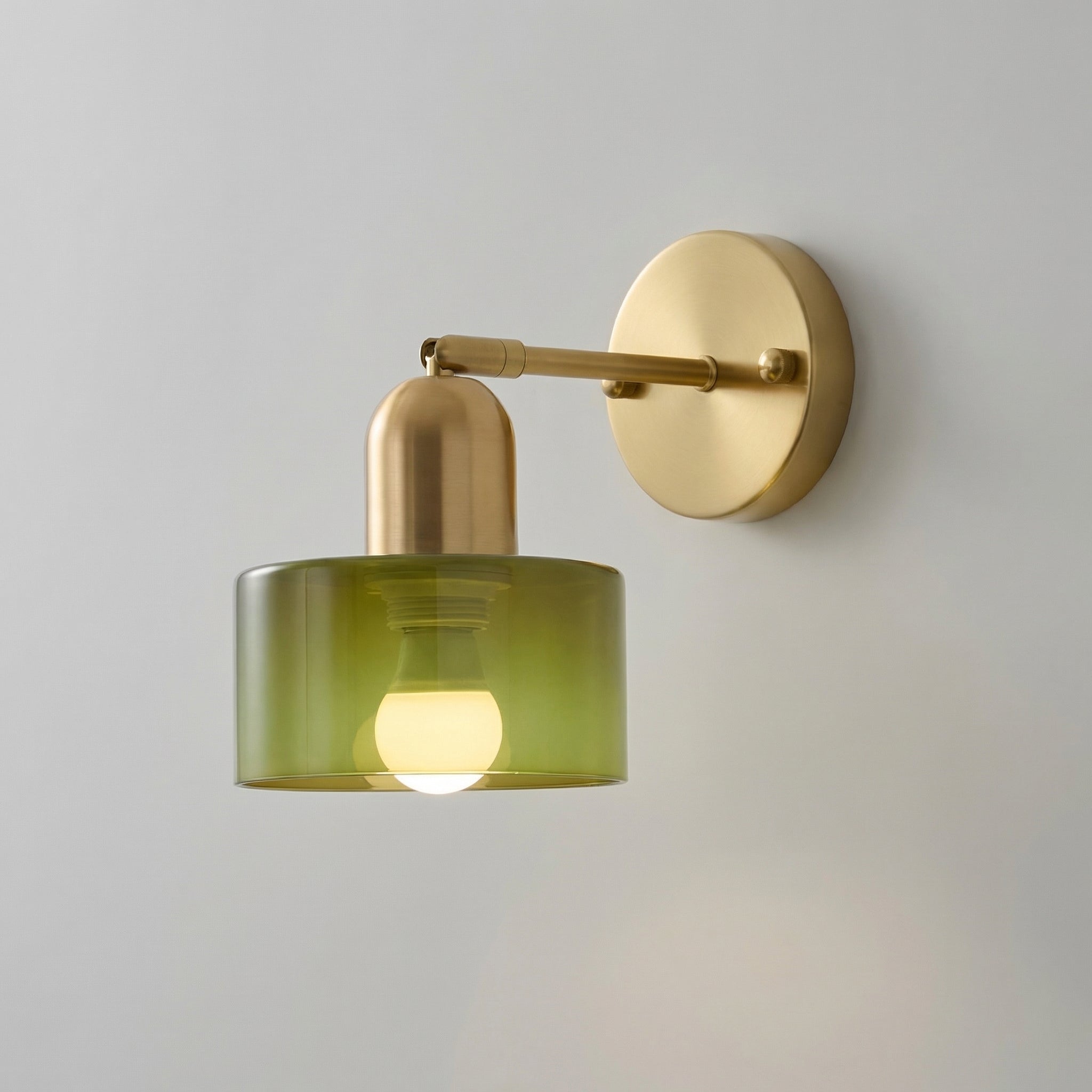 Vibrant Glass Wall Light | Bauhaus-Inspired Sconce Lamp 4