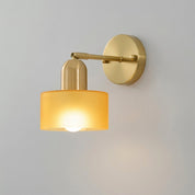 Vibrant Glass Wall Light | Bauhaus-Inspired Sconce Lamp 7