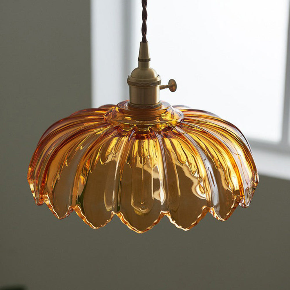 Vintage Glass Pendant Light | Kitchen Pendant Lighting & Retro Design 2