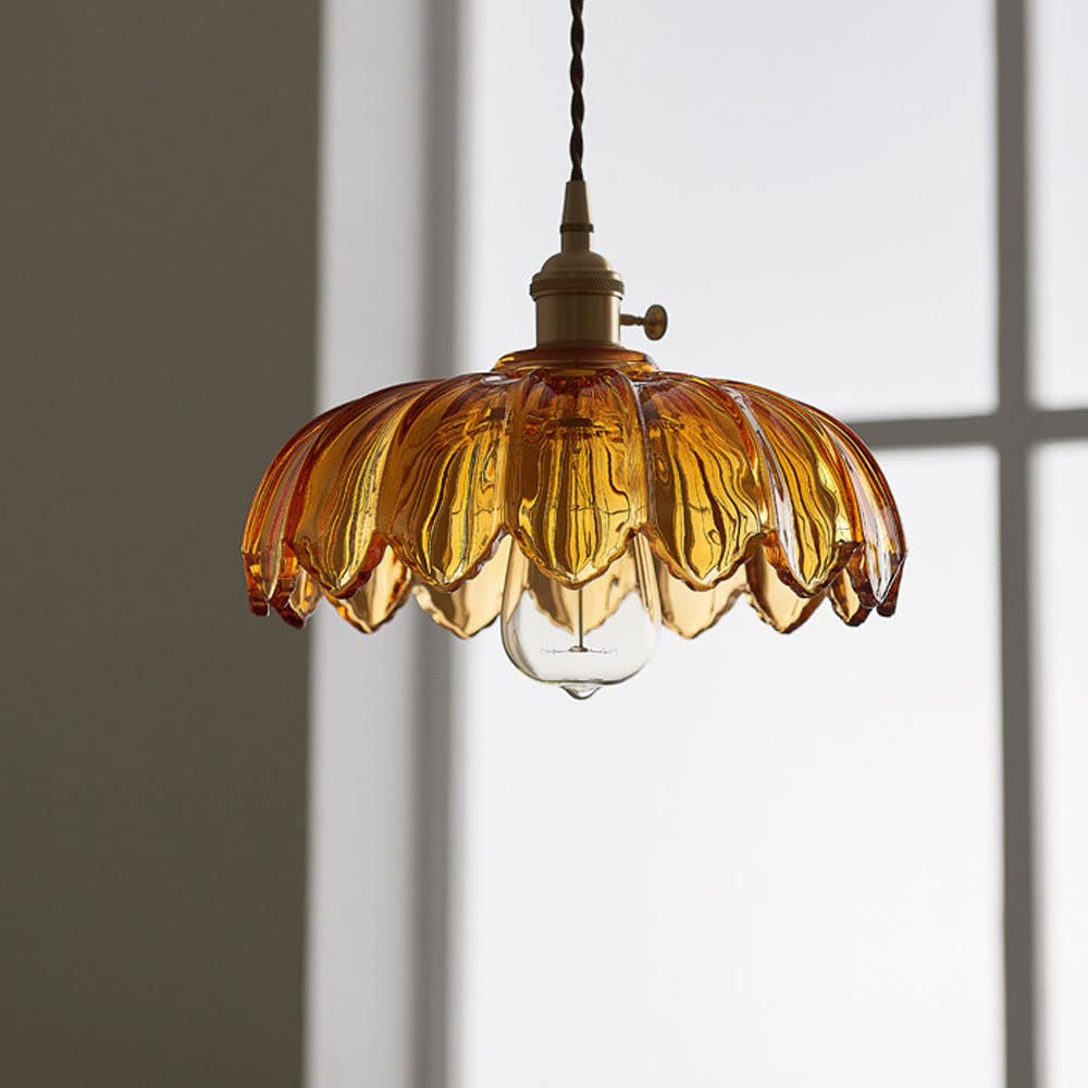 Vintage Glass Pendant Light | Kitchen Pendant Lighting & Retro Design 6