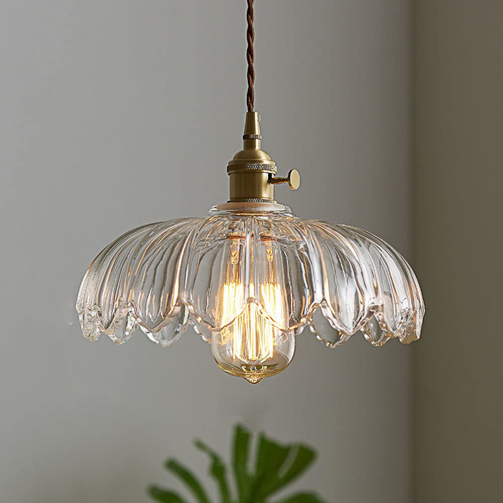 Vintage Glass Pendant Light | Kitchen Pendant Lighting & Retro Design 8