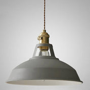 Vintage Industrial Pendant Lighting | Metal Design & Adjustable Chain 0