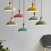 Vintage Industrial Pendant Lighting | Metal Design & Adjustable Chain 2