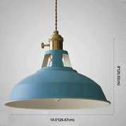 Vintage Industrial Pendant Lighting | Metal Design & Adjustable Chain 3