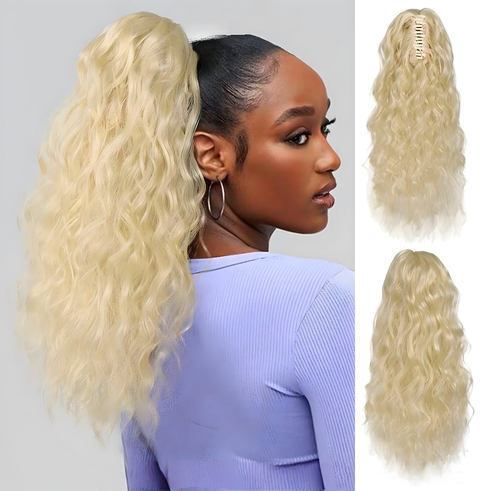 Voluminous Drawstring Ponytail Extension Instant Hair