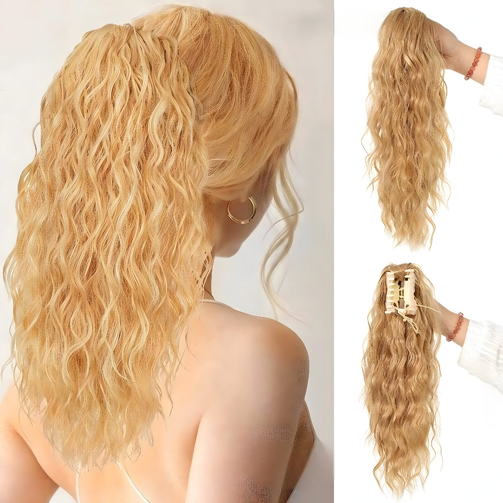 Voluminous Drawstring Ponytail Extension Instant Hair