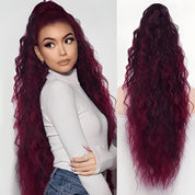 Voluminous Drawstring Ponytail Extension Instant Hair