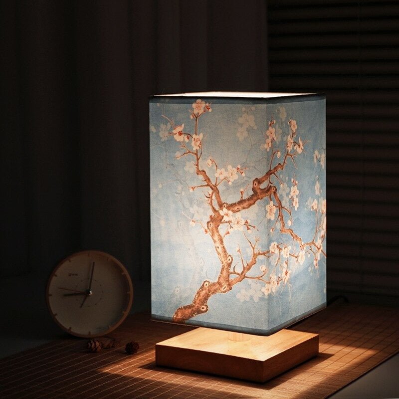 Warm Minimalist Table Lamp | Japanese Scandinavian Design & Soft Bedroom Lighting 0