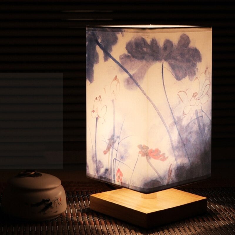 Warm Minimalist Table Lamp | Japanese Scandinavian Design & Soft Bedroom Lighting 2