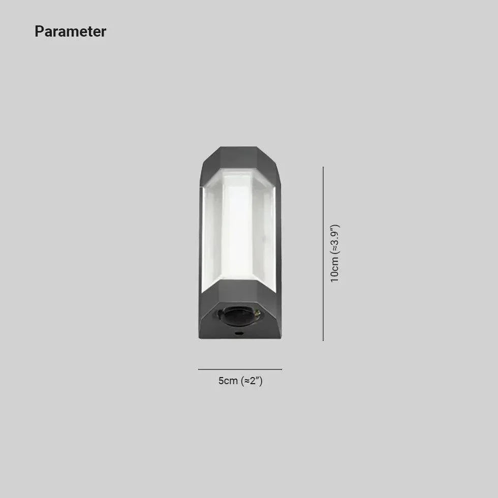 Weatherproof LED Outdoor Wall Light | Modern Exterior Wall Lantern 2