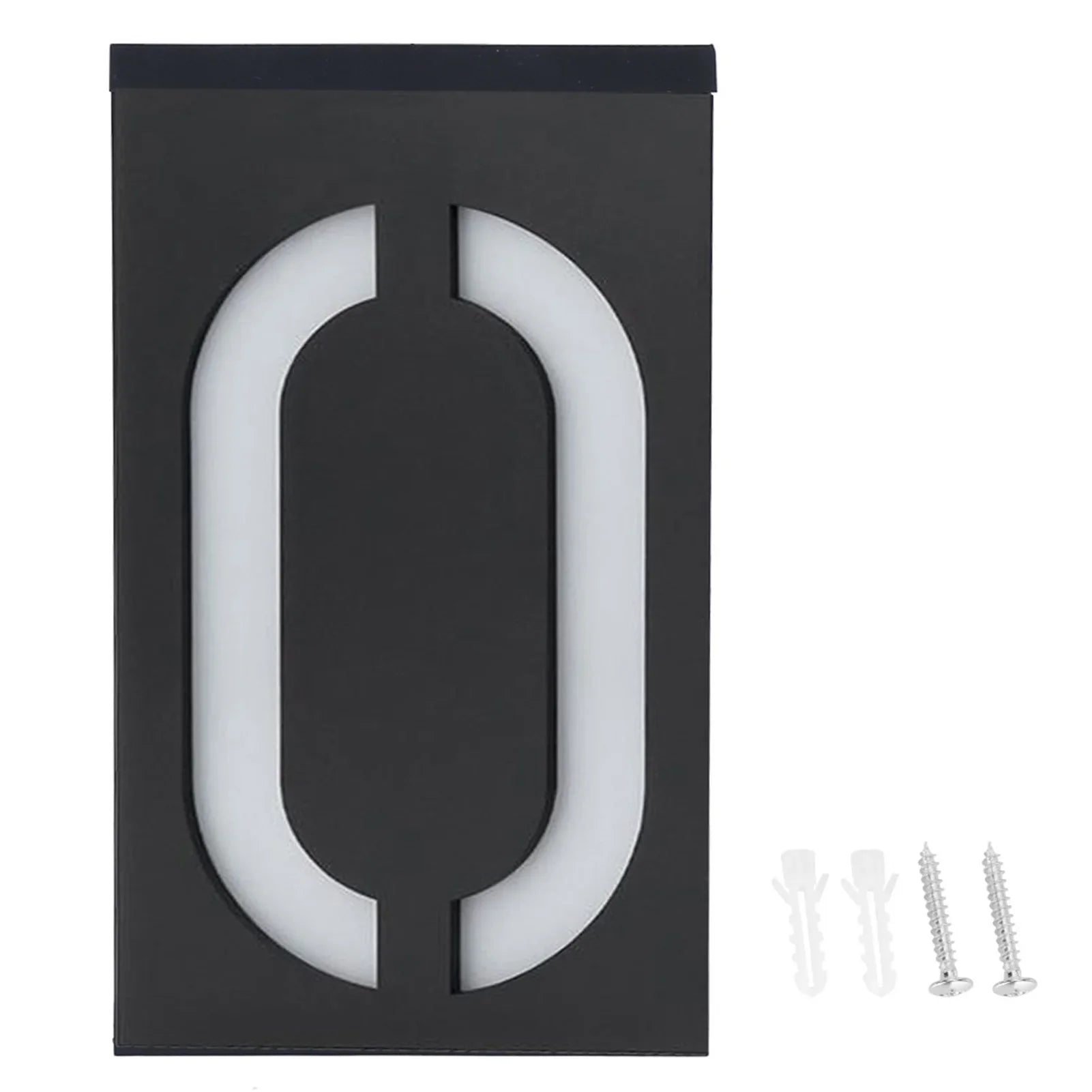 Weatherproof Solar House Number Light | LED Illuminated & Automatic 11