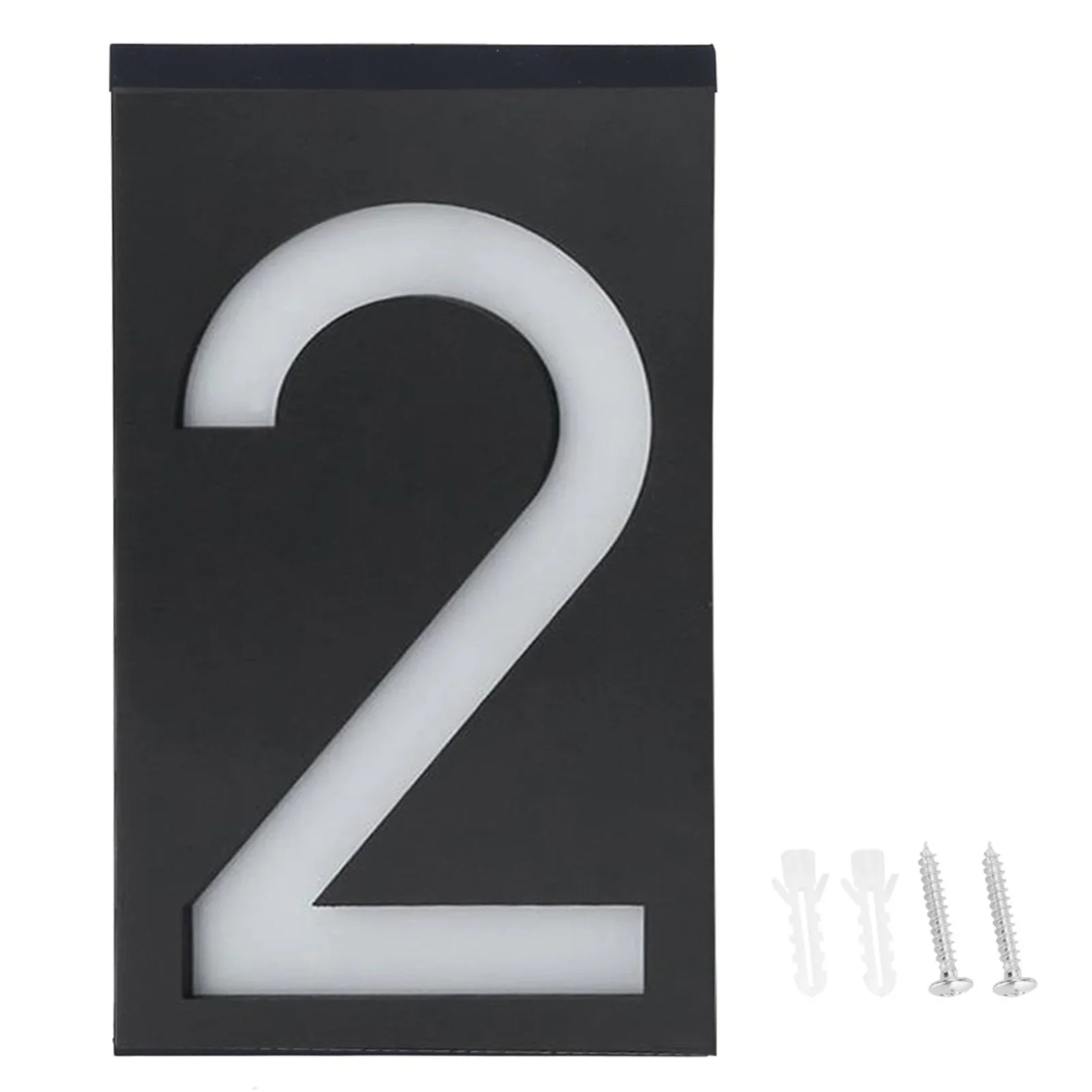 Weatherproof Solar House Number Light | LED Illuminated & Automatic 13