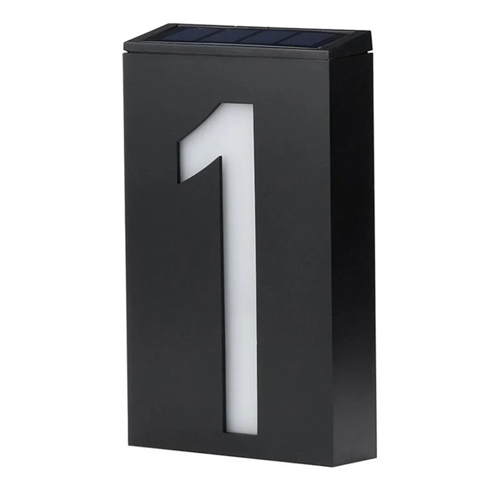 Weatherproof Solar House Number Light | LED Illuminated & Automatic 14