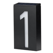 Weatherproof Solar House Number Light | LED Illuminated & Automatic 14